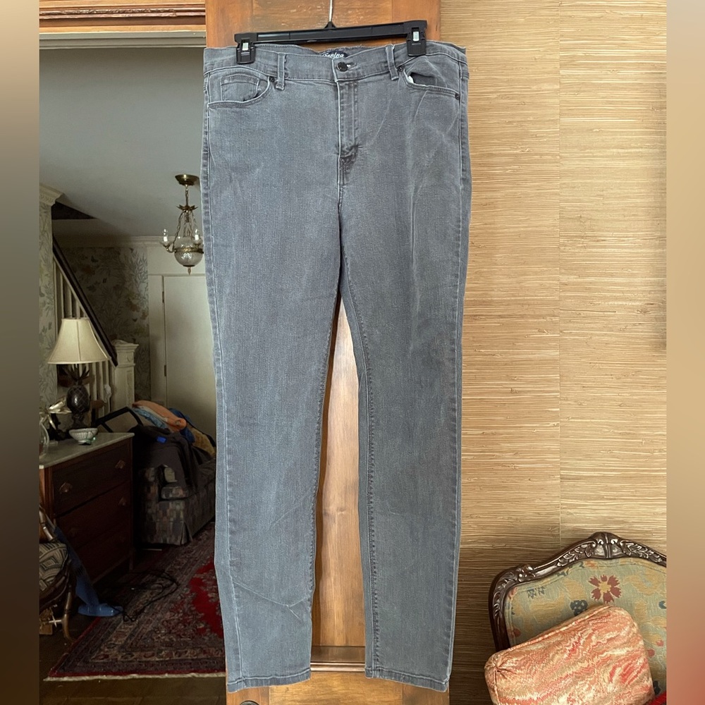 EUNINA Charcoal Denim Jeans Sz XL